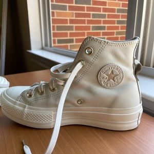 CONVERSE platform, high top - earthy tones collection